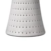Lámpara de mesa Pauleen DREAMY SUNKISS, blanca, altura 29 cm, porcelana