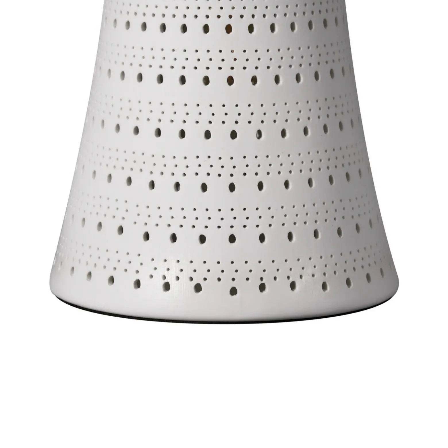 Lámpara de mesa Pauleen DREAMY SUNKISS, blanca, altura 29 cm, porcelana