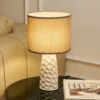 Lámpara de mesa Pauleen FANCY SCULPT, color topo/beige, altura 41 cm