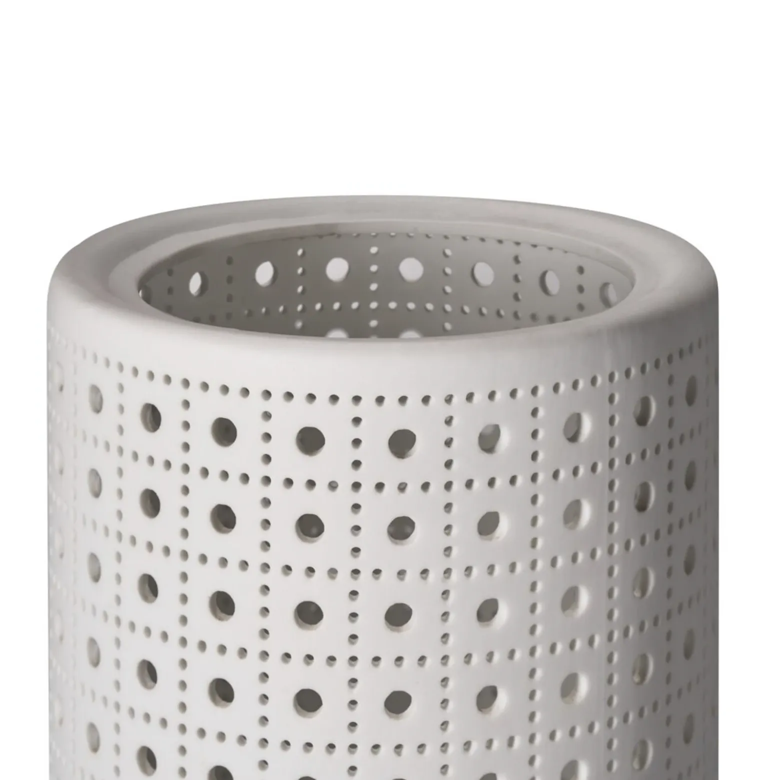 Lámpara de mesa Pauleen PURE SUNKISS, blanca, altura 27 cm, porcelana
