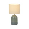 Lámpara de mesa Pauleen Sandy Glow, crema/verde