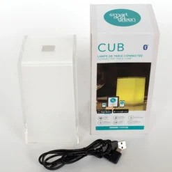 Lámpara de mesa Portable Cub, App-controlable, RGBW