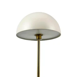 Lámpara de mesa recargable LED Along de Dyberg Larsen, beige, juego de 2