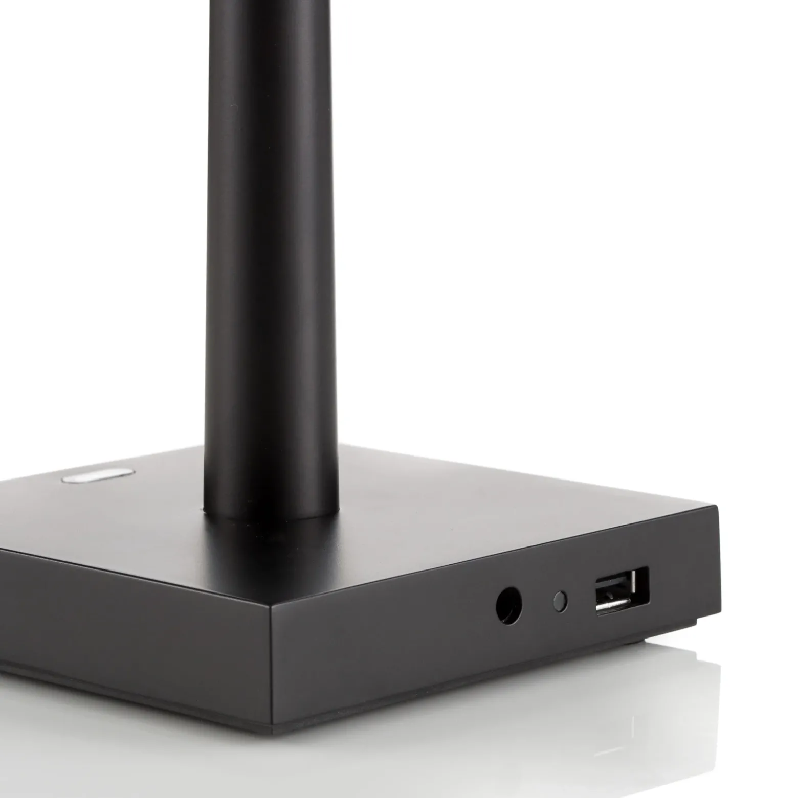 Lámpara de mesa recargable LED Rotaliana Dina+ T1 negra
