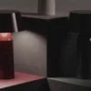 Lámpara de mesa recargable LED MARSET Bicoca rosa pálido