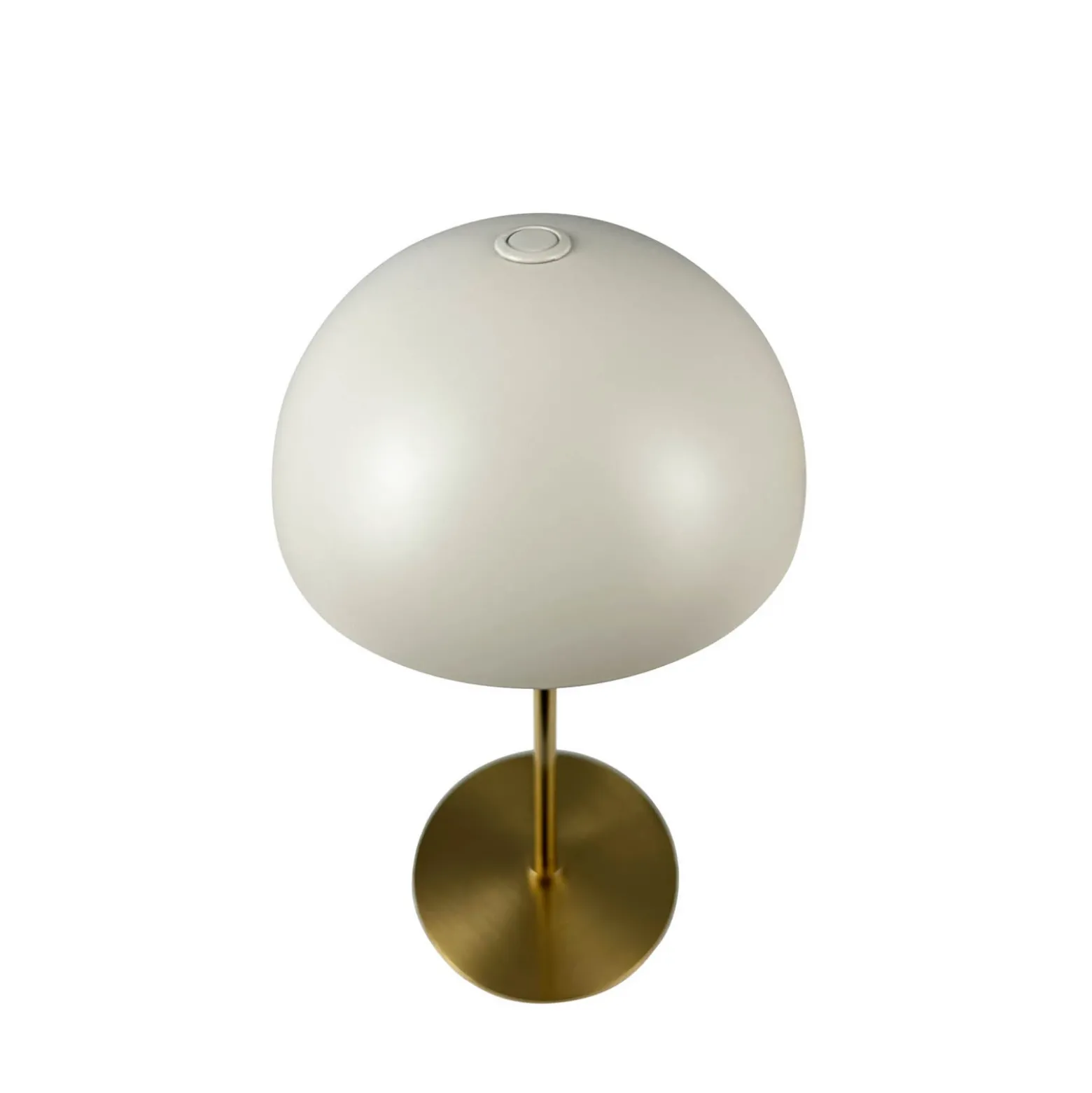 Lámpara de mesa recargable LED Along de Dyberg Larsen, beige, juego de 2