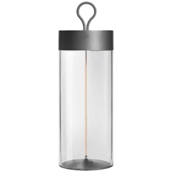 Lámpara de mesa recargable LED DECOR FILAMENT de OSRAM, gris oscuro, 32 cm