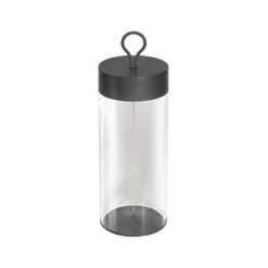 Lámpara de mesa recargable LED DECOR FILAMENT de OSRAM, gris oscuro, 32 cm