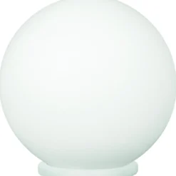 Lámpara de mesa Rondo, Ø 20 cm, blanco