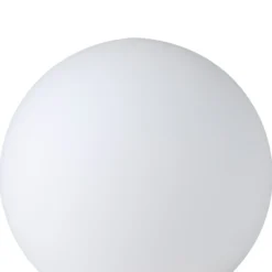 Lámpara de mesa Rondo, Ø 20 cm, blanco