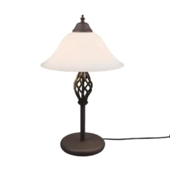 Lámpara de mesa Rustica interruptor de cable óxido
