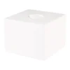 Lámpara de mesa SEGULA Cozy, haya blanca, forma cúbica, E27
