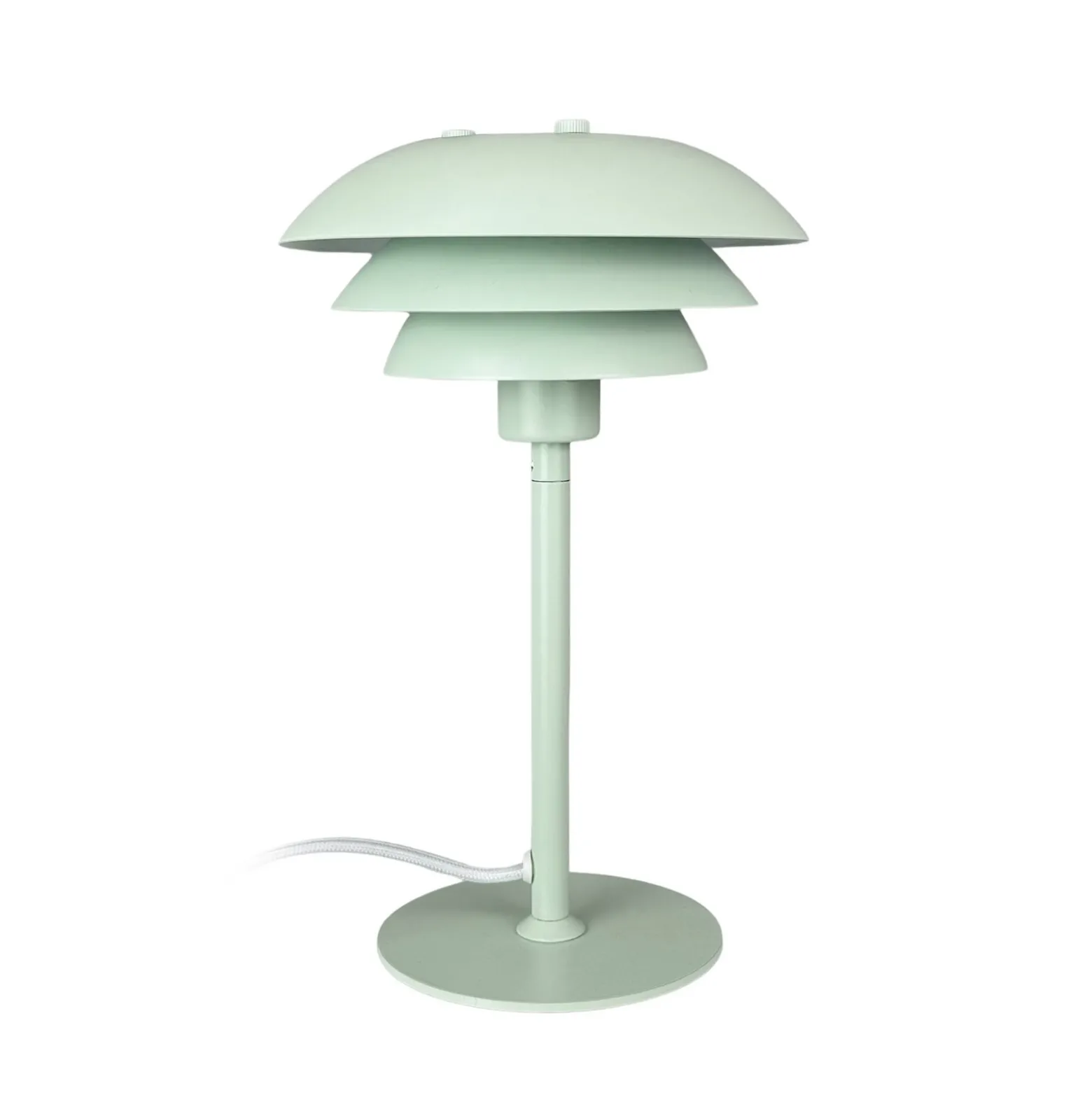 Lámpara de mesa SIXTEEN de Dyberg Larsen, verde menta, metal, E27