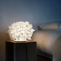 Lámpara de mesa Slamp Veli Foliage, Ø 28 cm