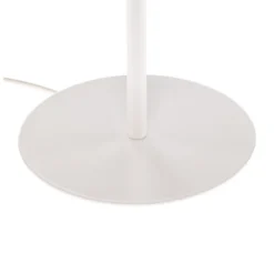 Lámpara de mesa Soho, cónica, altura 33 cm, blanca