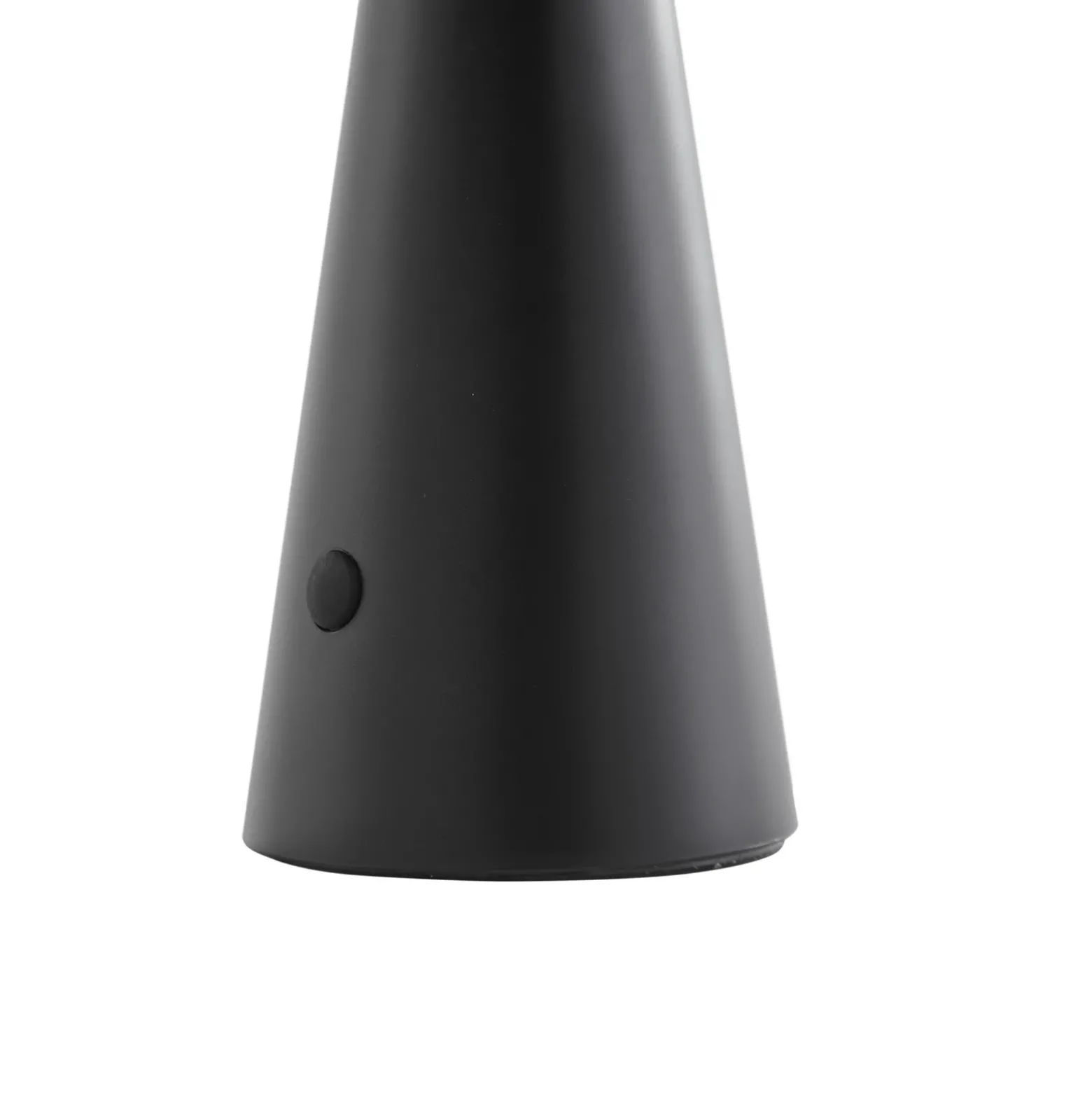 Lámpara de mesa solar LED Lindby Lirinor, de plástico negro, 13 cm