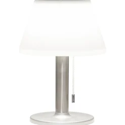 Lámpara de mesa solar LED Solia, interruptor tiro