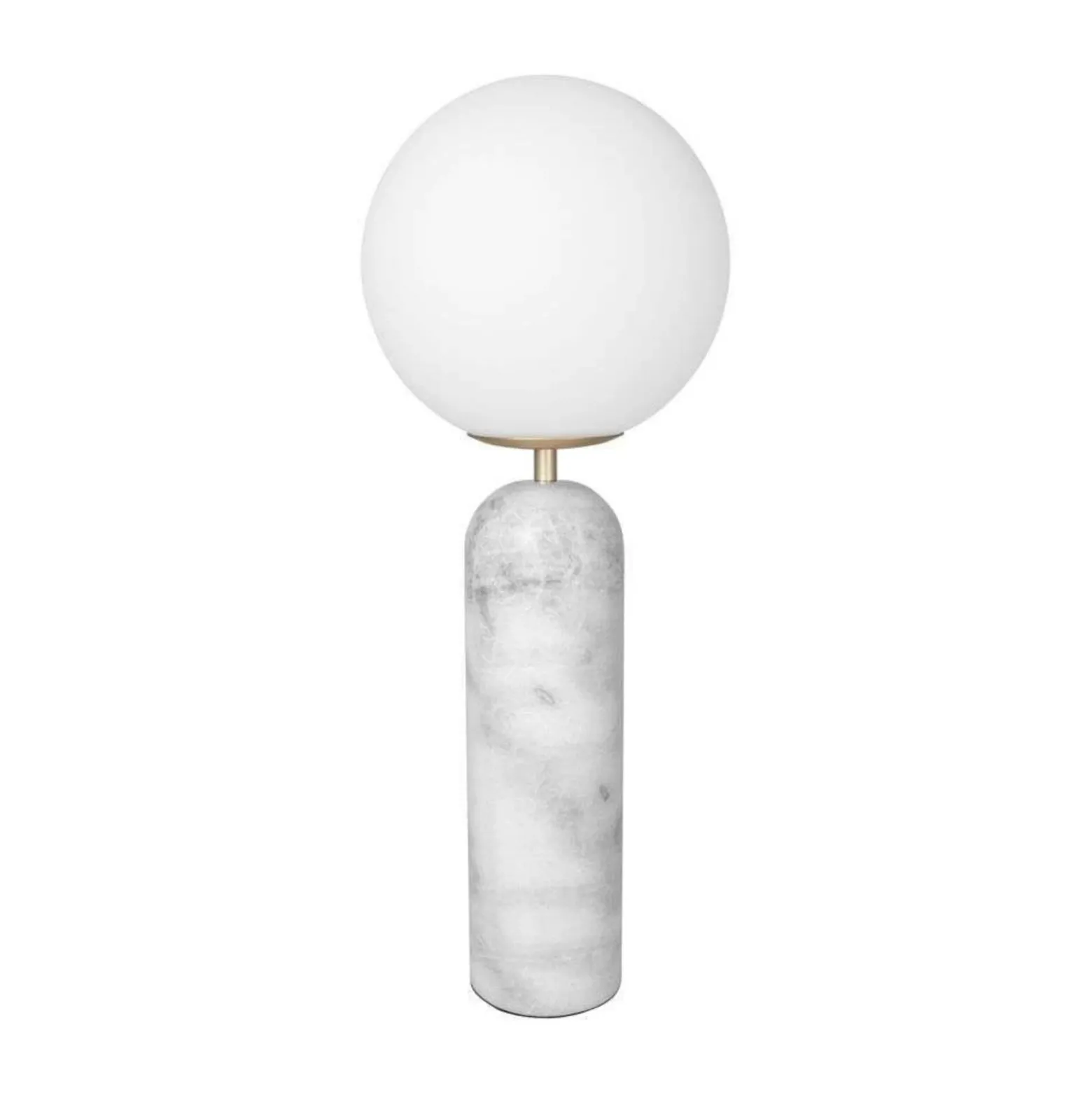 Lámpara de mesa Torrano de Globen Lighting, blanca, altura 53 cm