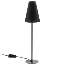 Lámpara de mesa Trifle, negro