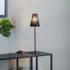 Lámpara de mesa Trifle, negro