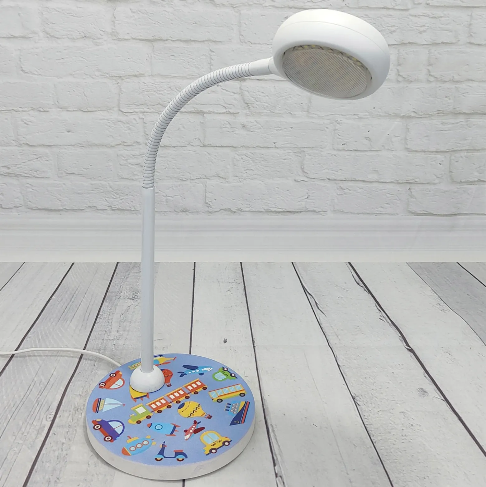 Lámpara de mesa Vehículos con brazo flexible