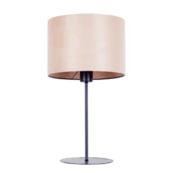 Lámpara de mesa Veneer, color aliso, Ø 25 cm