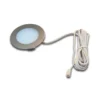 Lámpara de mueble empotrable LED FR 55 en aspecto acero inoxidable