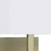 Lámpara de pared DARIO con pantalla de tela
