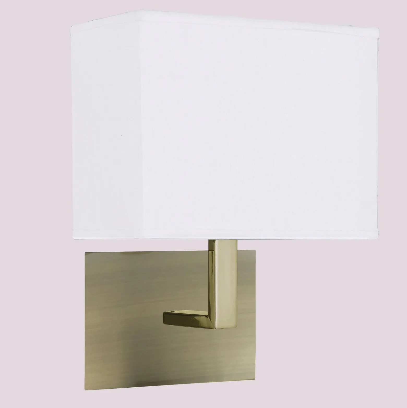 Lámpara de pared DARIO con pantalla de tela