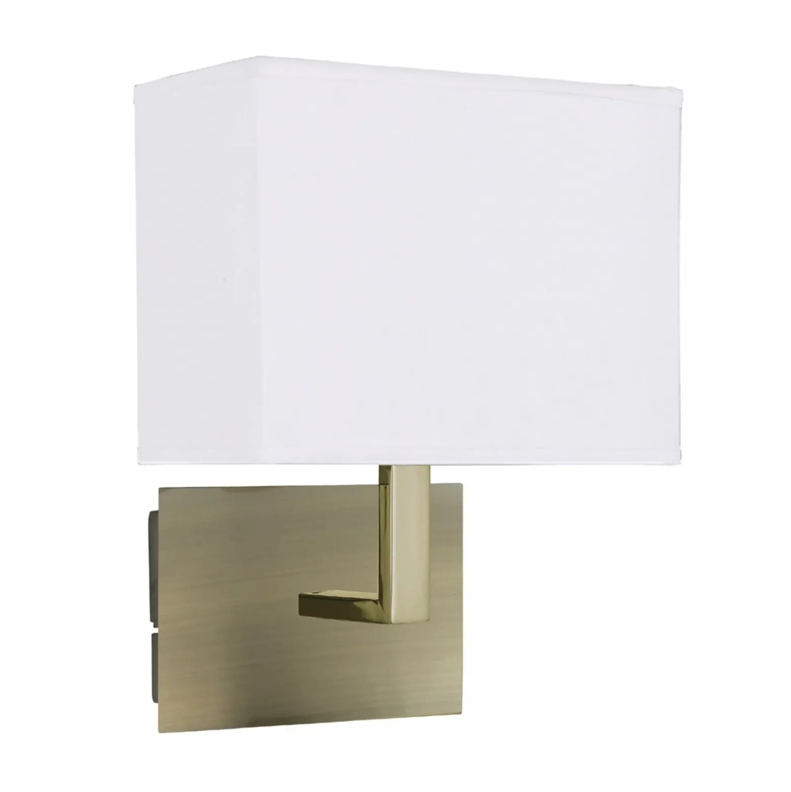 Lámpara de pared DARIO con pantalla de tela