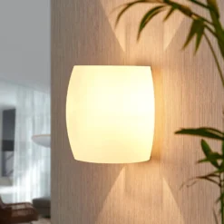 Lámpara de pared de vidrio Lusine