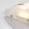 Lámpara de pared de vidrio Zinka con LED, 25 cm