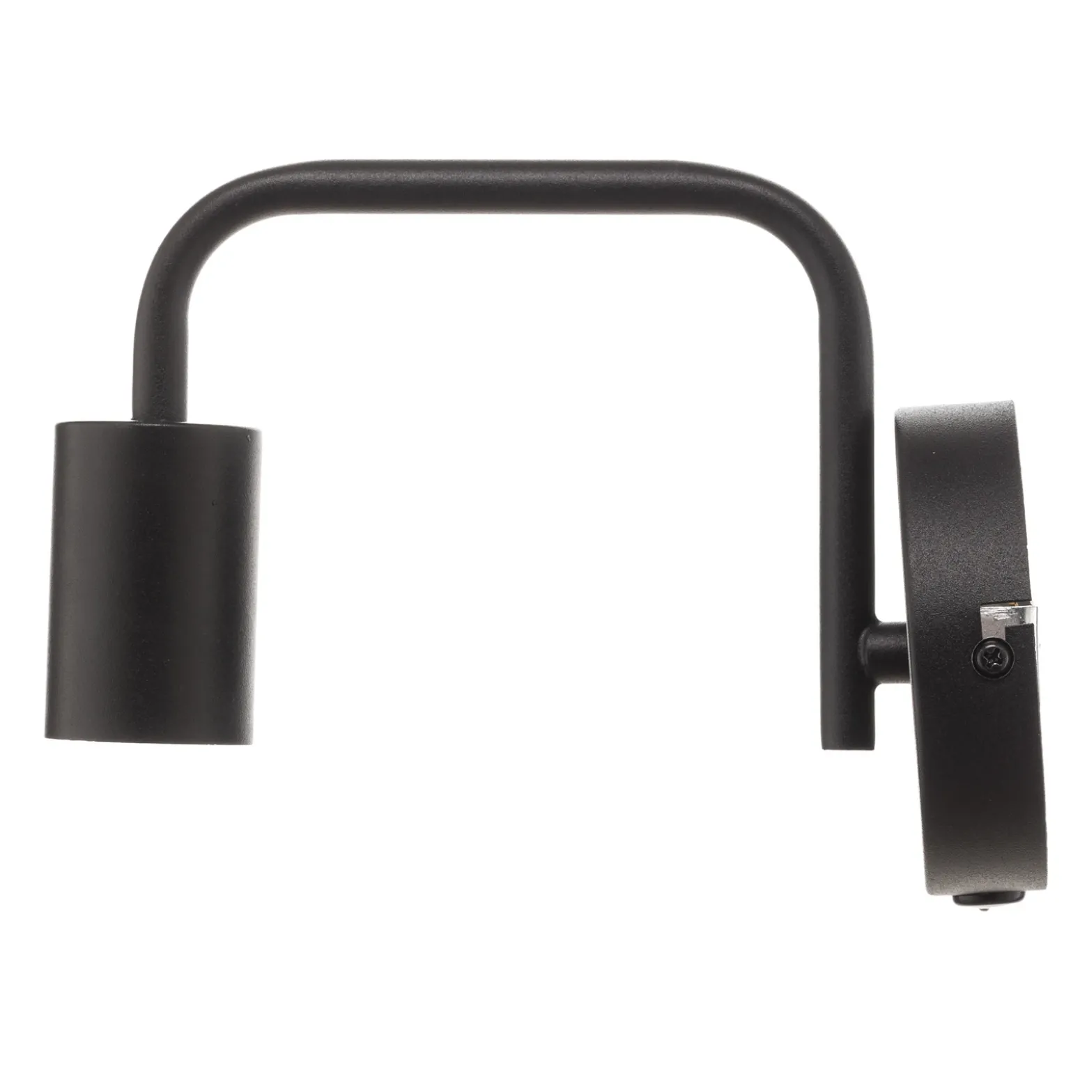 Lámpara de pared Diallo sin pantalla negro mate