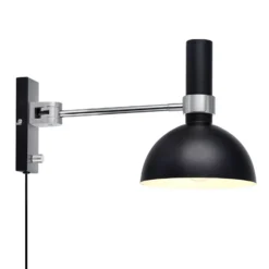 Lámpara de pared Larry con dimmer, latón