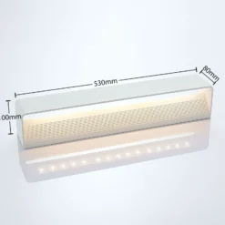 Lámpara de pared LED Lonisa de agradable luz