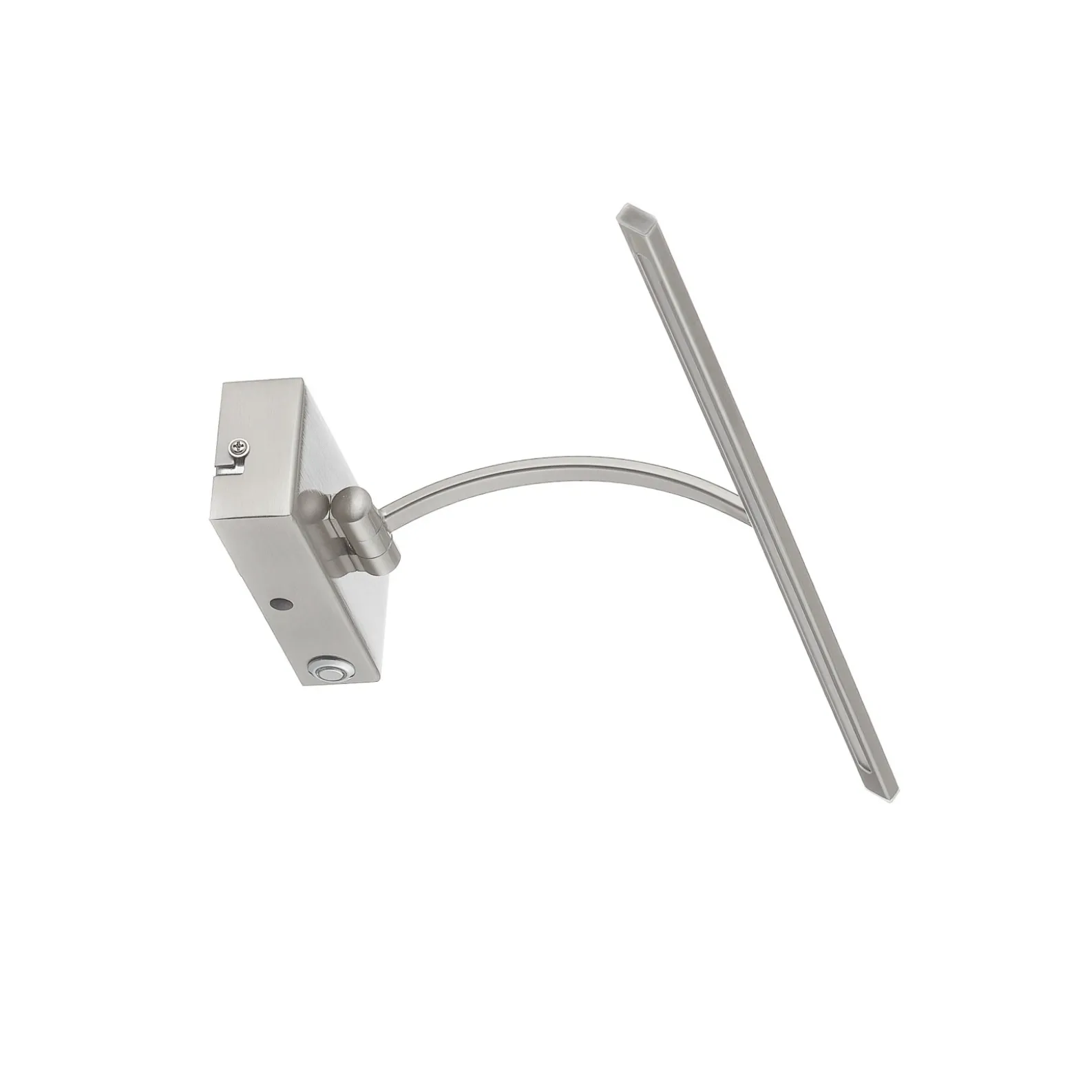 Lámpara de pared LED Matisse, ancho 45 cm, plata