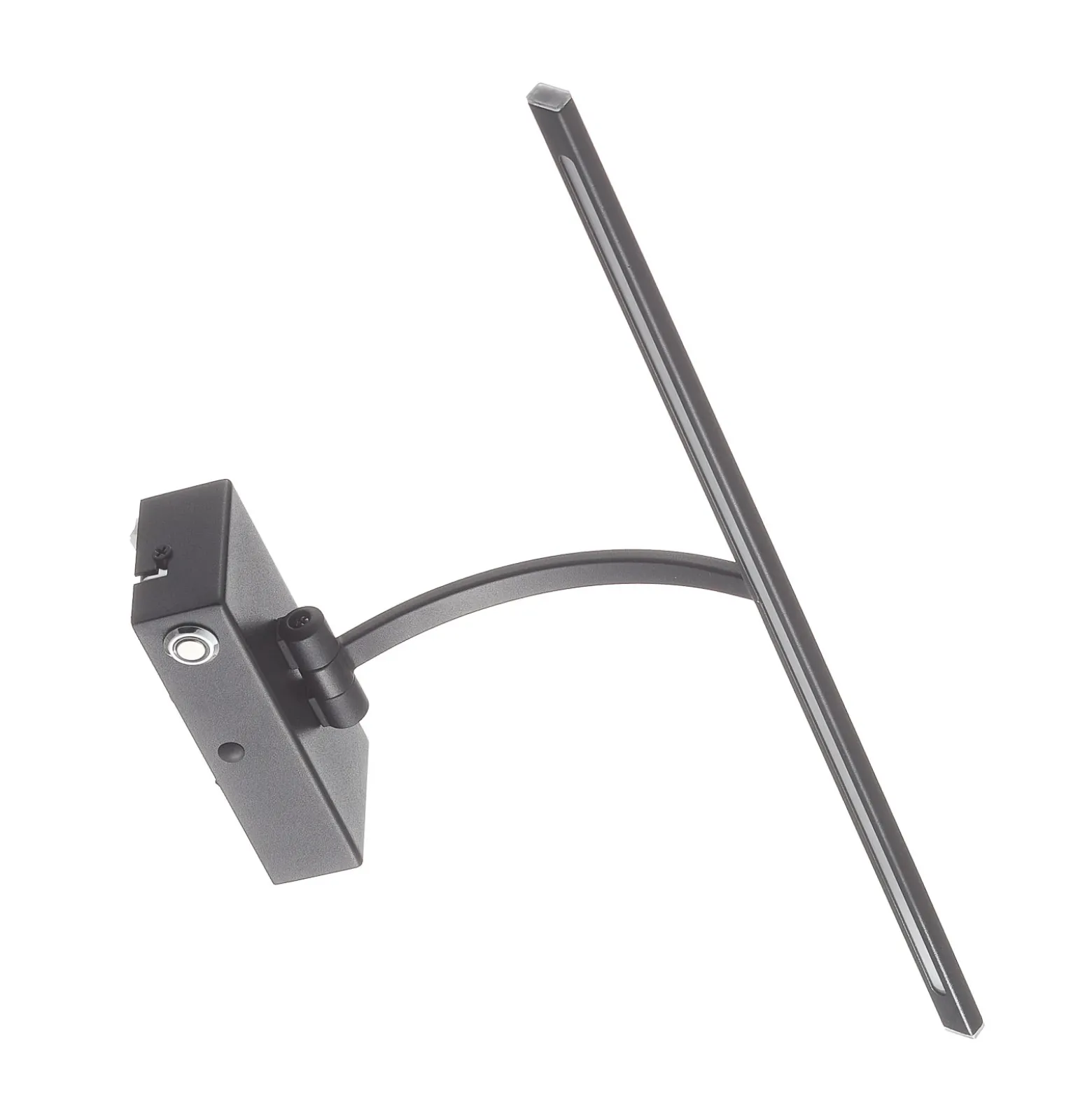 Lámpara de pared LED Matisse, ancho 45 cm, negro