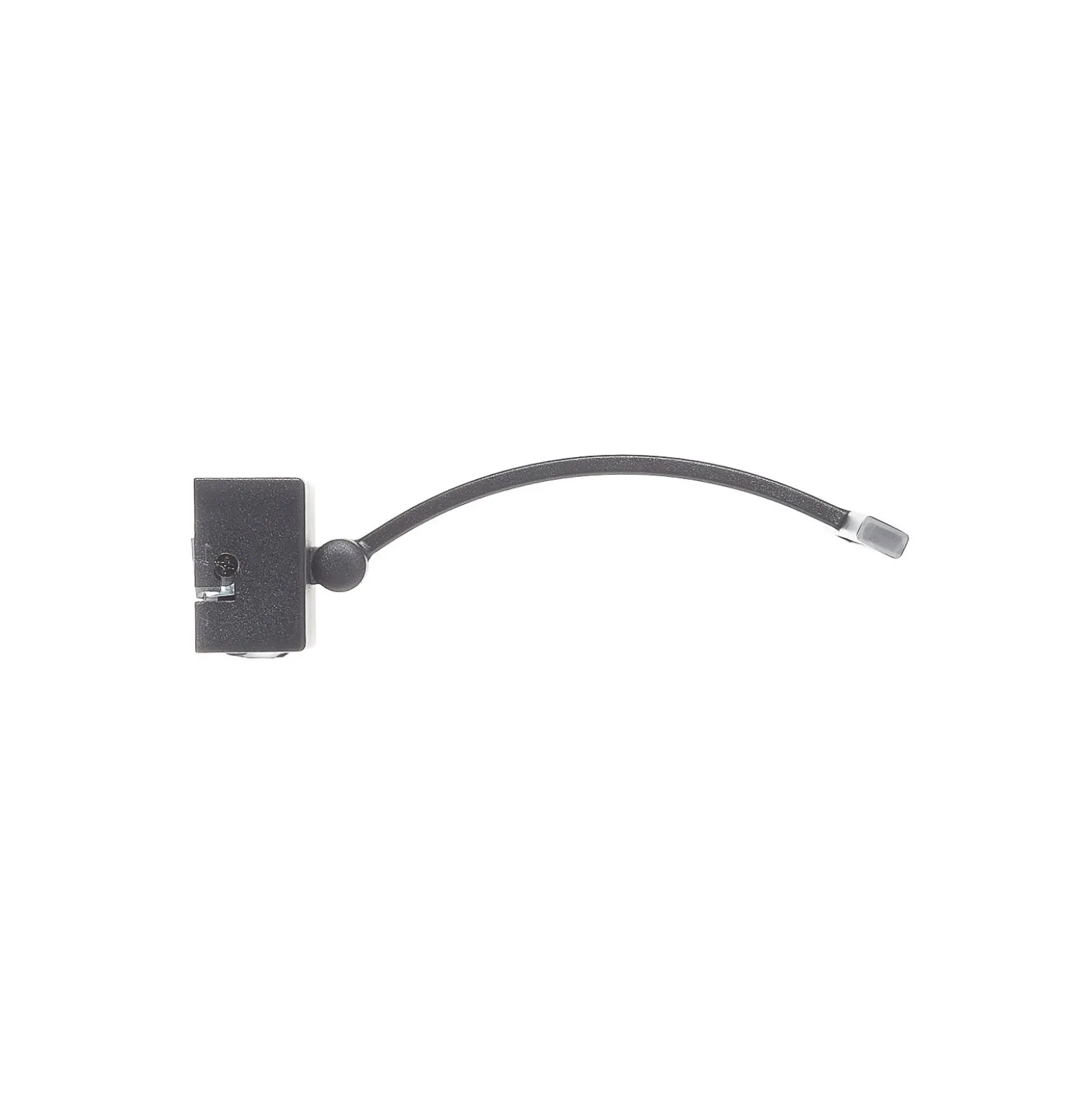 Lámpara de pared LED Matisse, ancho 45 cm, negro