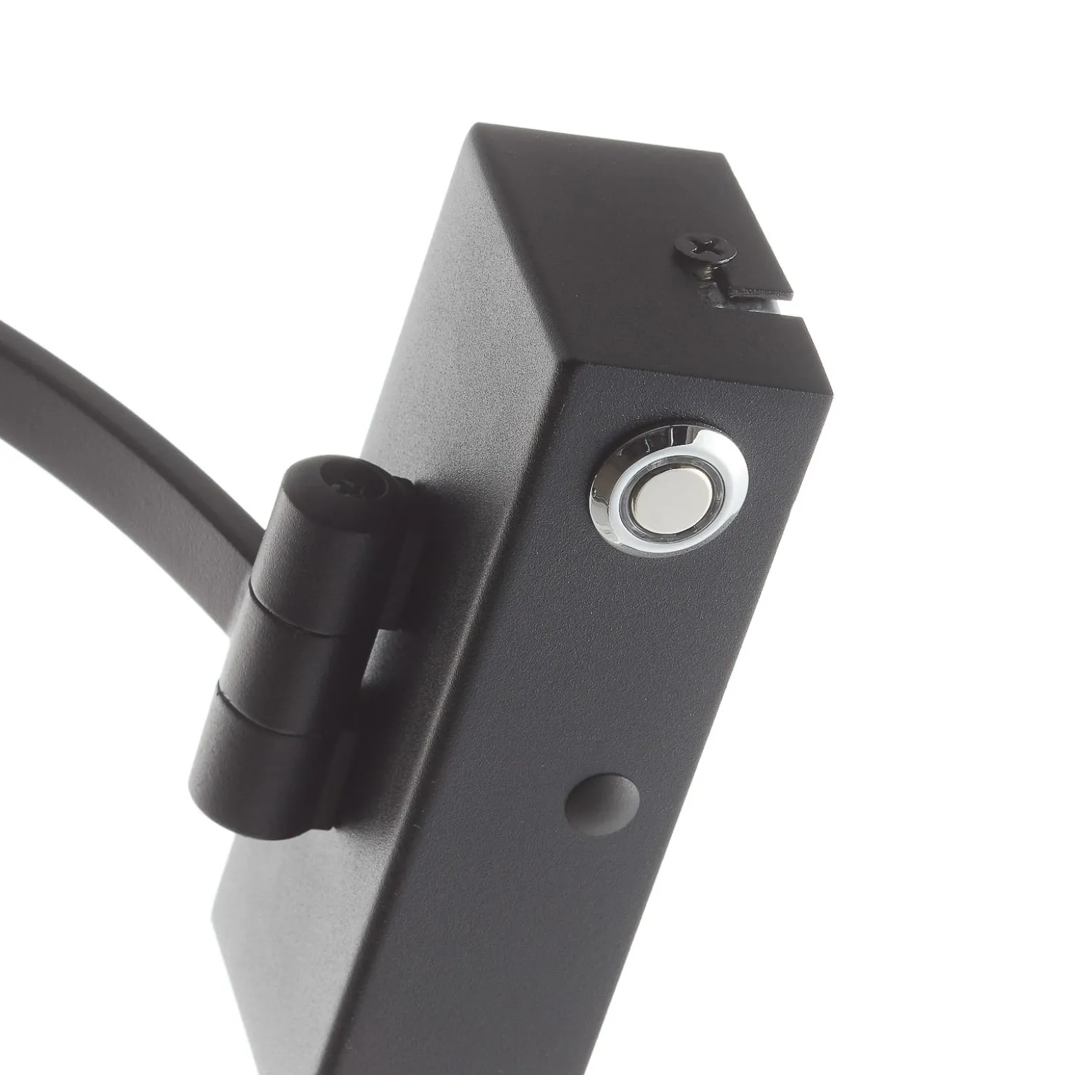 Lámpara de pared LED Matisse, ancho 45 cm, negro