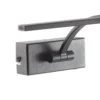 Lámpara de pared LED Matisse, ancho 34 cm, negro