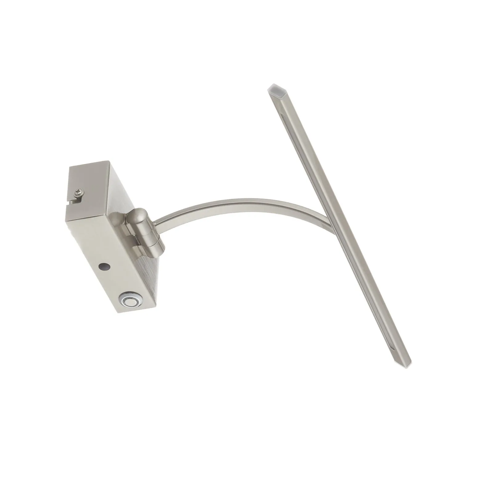 Lámpara de pared LED Matisse, ancho 34 cm, plata
