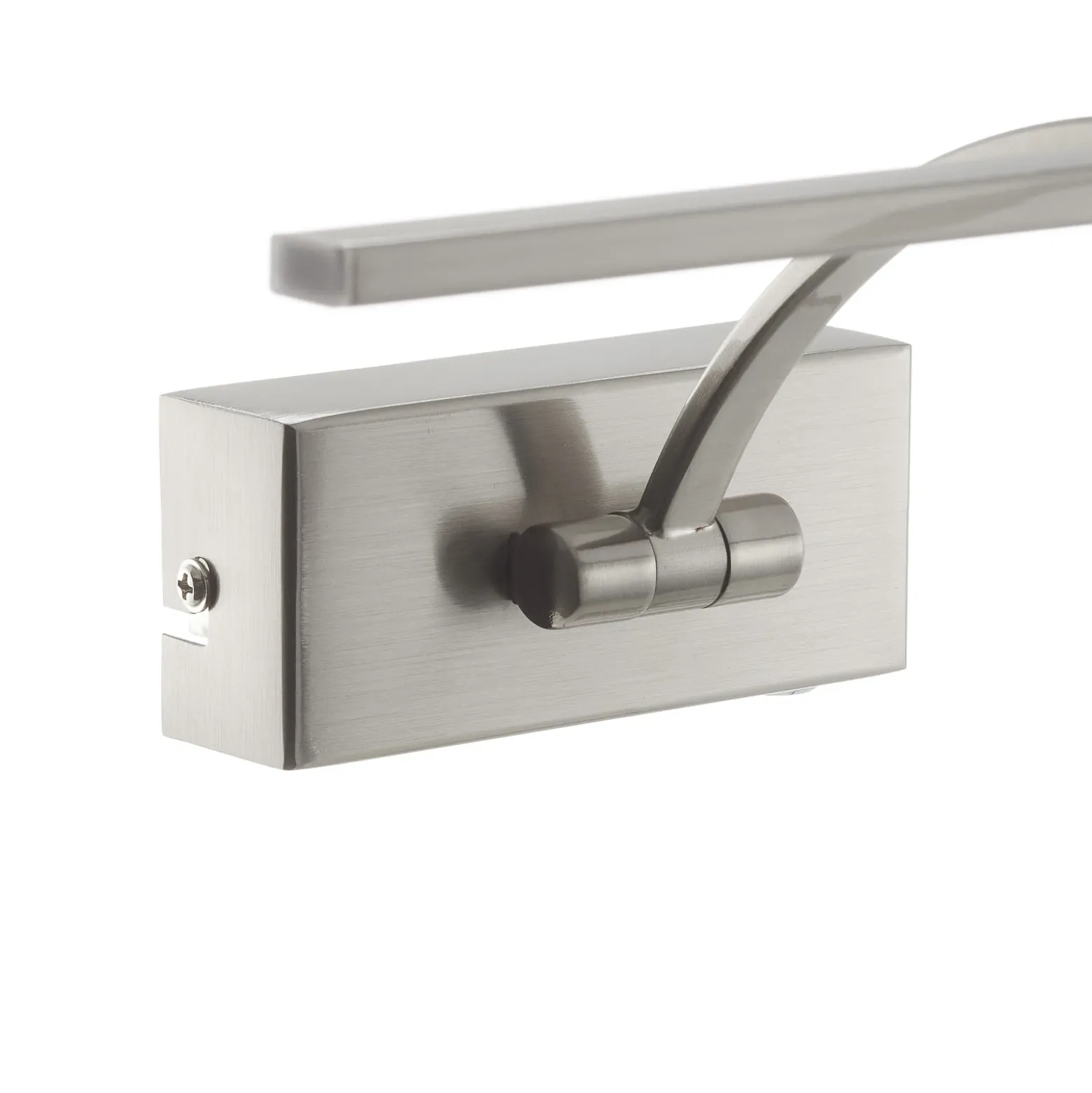 Lámpara de pared LED Matisse, ancho 34 cm, plata