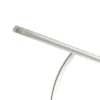 Lámpara de pared LED Matisse, ancho 34 cm, plata