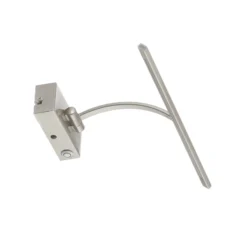 Lámpara de pared LED Matisse, ancho 34 cm, plata
