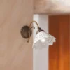 Lámpara de pared Semino con pantalla de cerámica