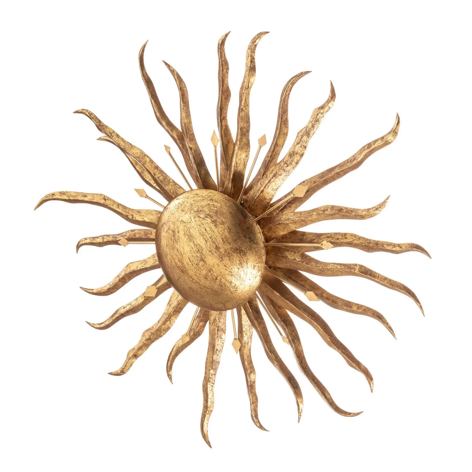 Lámpara de pared Sol Ø 70 cm dorado
