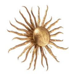Lámpara de pared Sol Ø 70 cm dorado