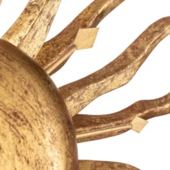 Lámpara de pared Sol Ø 70 cm dorado