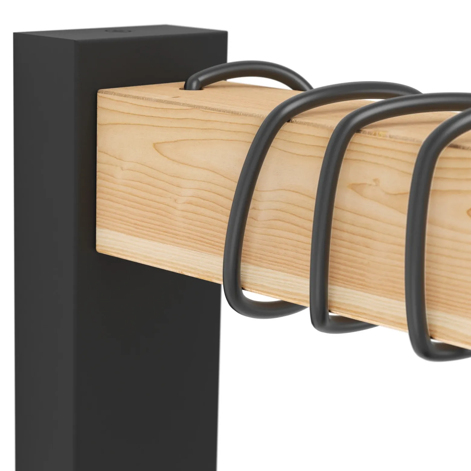 Lámpara de pared Townshend con elemento de madera