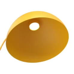 Lámpara de pie Arcos, naranja, altura 150 cm, metal